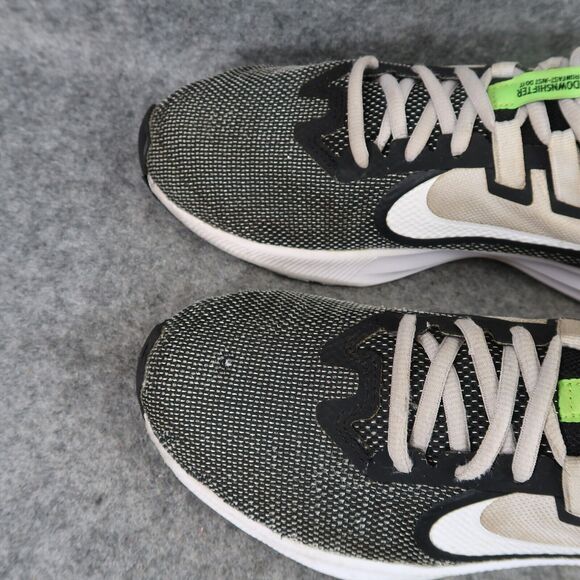 Nike Shoes Mens 8 Athletic Sneakers Downshifter 9 Running Trainers Active Black - Picture 6 of 14
